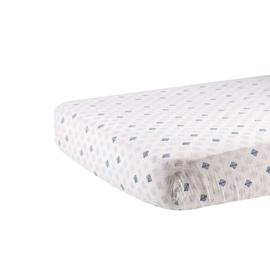 Newcastle Classics Glacier Branch Crib Sheet 100 Percent Natural Cotton Muslin Newcastle Classics