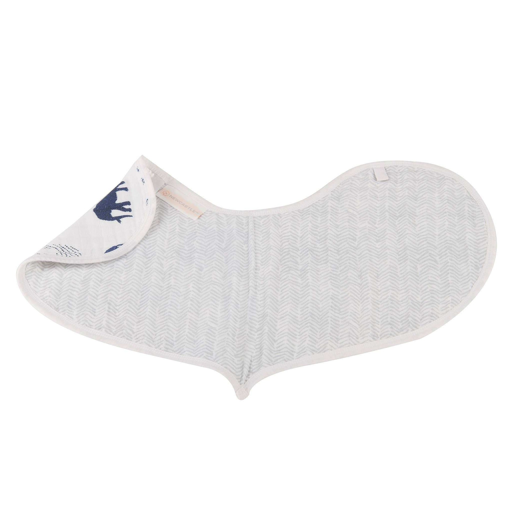 Newcastle Classics In The Wild Elephant Burp Cloth Set Of 2 Newcastle Classics