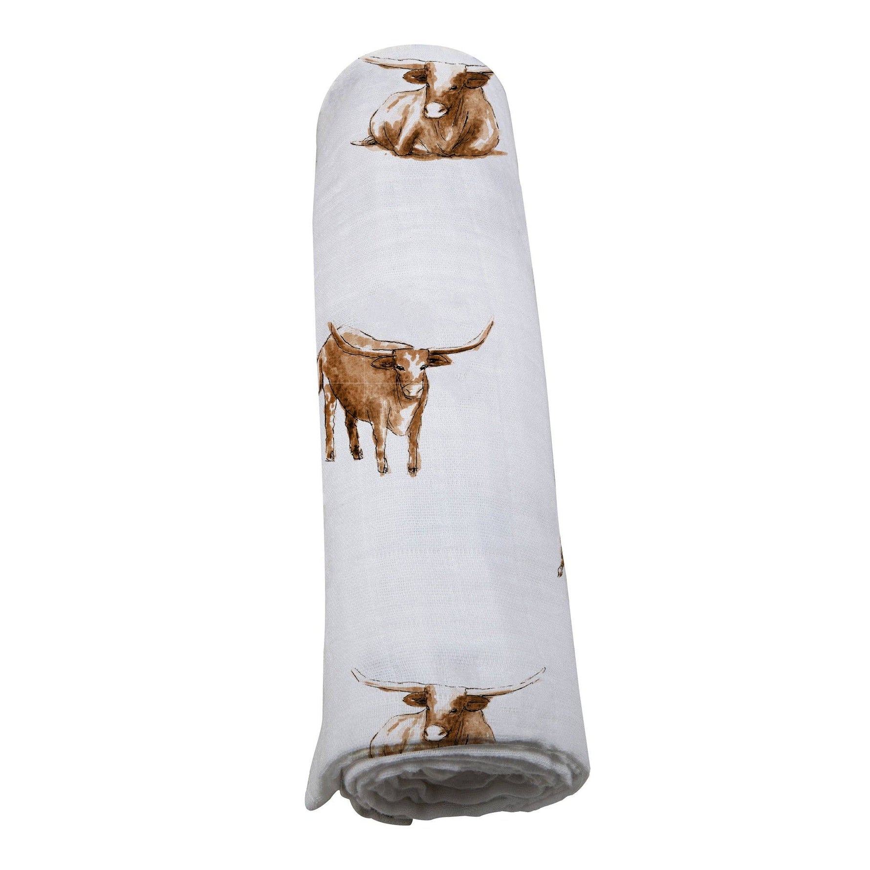 Newcastle Classics Newcastle Classics Longhorn Bamboo Muslin Swaddle BlanketEveretts Place