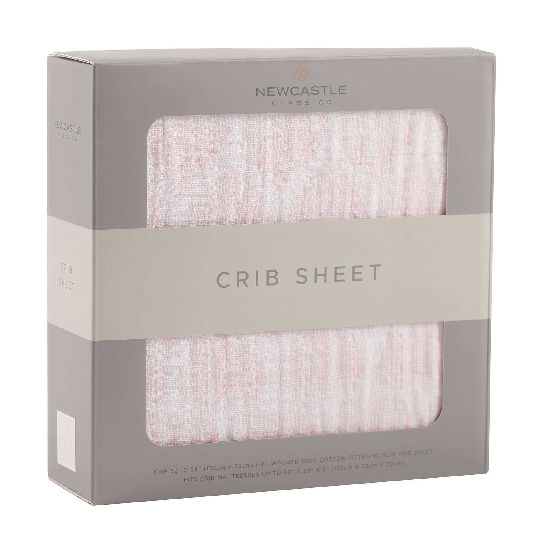 Newcastle Classics Newcastle Classics Crib Sheet with Matchstick Hearts for Baby Comfort - Baby & Toddler Beds & Blankets