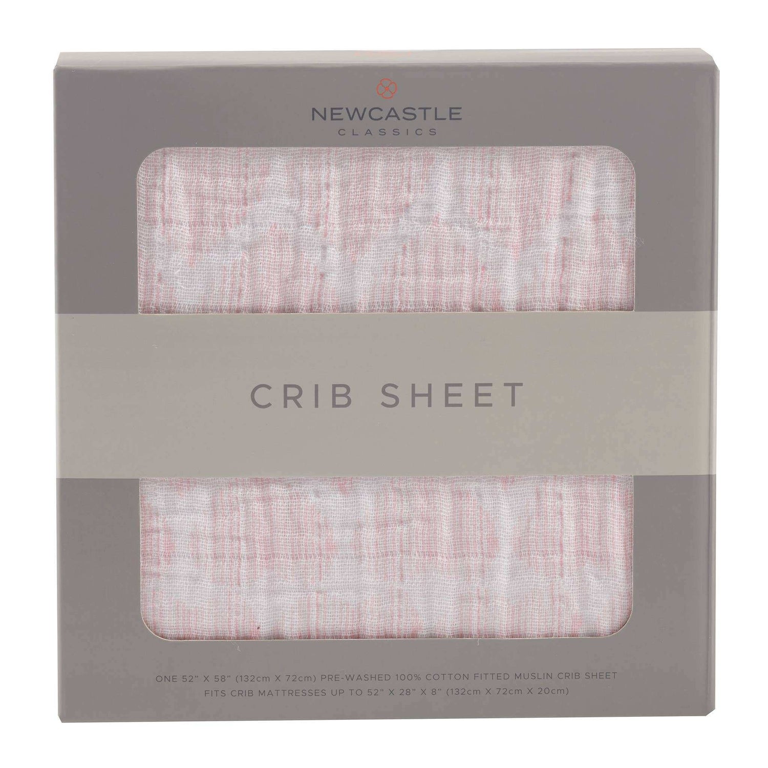 Newcastle Classics Newcastle Classics Crib Sheet with Matchstick Hearts for Baby Comfort - Baby & Toddler Beds & Blankets