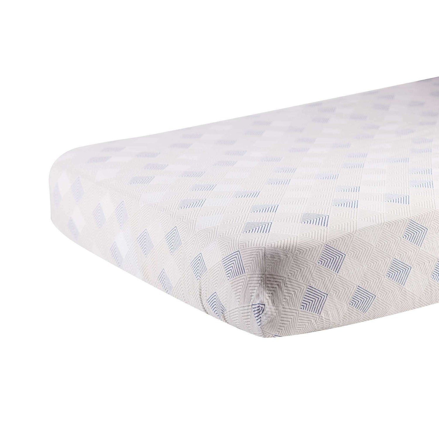 Newcastle Classics Mountain Peak Crib Sheet in 100 Percent Natural Cotton Muslin for Infants - Baby & Toddler Beds & Blankets