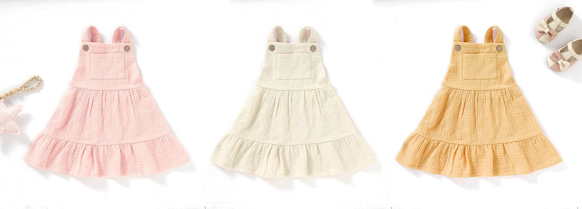 Newcastle Classics Newcastle Classics Organic Cotton Muslin Baby Dress For All OccasionsEveretts Place
