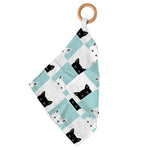 Newcastle Classics Newcastle Classics Peek A Boo Cats Teether With Wood Ring For BabyEveretts Place