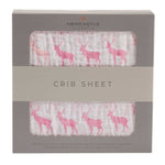 Newcastle Classics Newcastle Classics Cotton Muslin Crib Sheet with Breathable Design for Babies - Home & Garden > Linens & Bedding > Bedding > Bed Sheets Crib Sheet