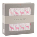 Newcastle Classics Newcastle Classics Cotton Muslin Crib Sheet with Breathable Design for Babies - Home & Garden > Linens & Bedding > Bedding > Bed Sheets Crib Sheet