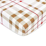 Newcastle Classics Newcastle Classics Plaid Cotton Crib Sheet Soft and Breathable for Infants - Home & Garden > Linens & Bedding > Bedding > Bed Sheets Crib Sheet
