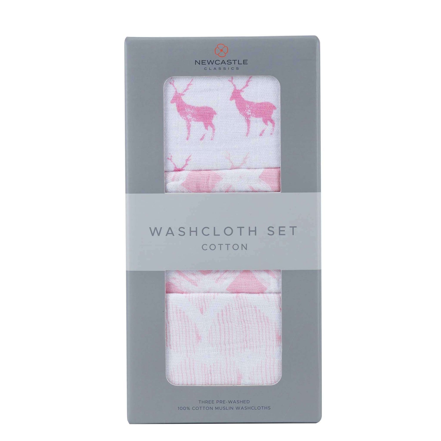 Newcastle Classics Newcastle Classics Plush Cotton Washcloth Set in Vibrant Pink for Luxurious Baths - Home & Garden > Linens & Bedding > Towels > Bath Towels & Washcloths > Washcloths Bathing