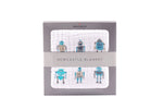 Newcastle Classics Newcastle Classics Robots Blanket For Kids 47 By 47 Inches Cotton MuslinEveretts Place