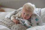 Newcastle Classics Newcastle Classics Robots Blanket For Kids 47 By 47 Inches Cotton MuslinEveretts Place