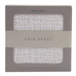 Newcastle Classics Spotted Wave Crib Sheet with Design for Babies - Newcastle Classics Cotton Muslin - Baby & Toddler Beds & Blankets