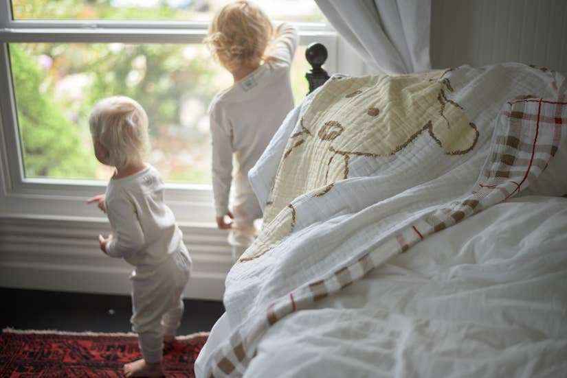 Newcastle Classics Teddy Bear Blanket with 100 Percent Cotton for Toddlers - Everetts Place