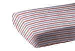 Newcastle Classics Newcastle Classics Western Stripe Crib Sheet in 100 Percent Cotton for Babies - 