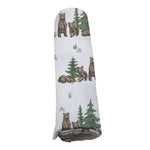 Newcastle Classics Newcastle Classics Wilderness Bear Bamboo Swaddle Muslin Baby Blanket BreathableEveretts Place