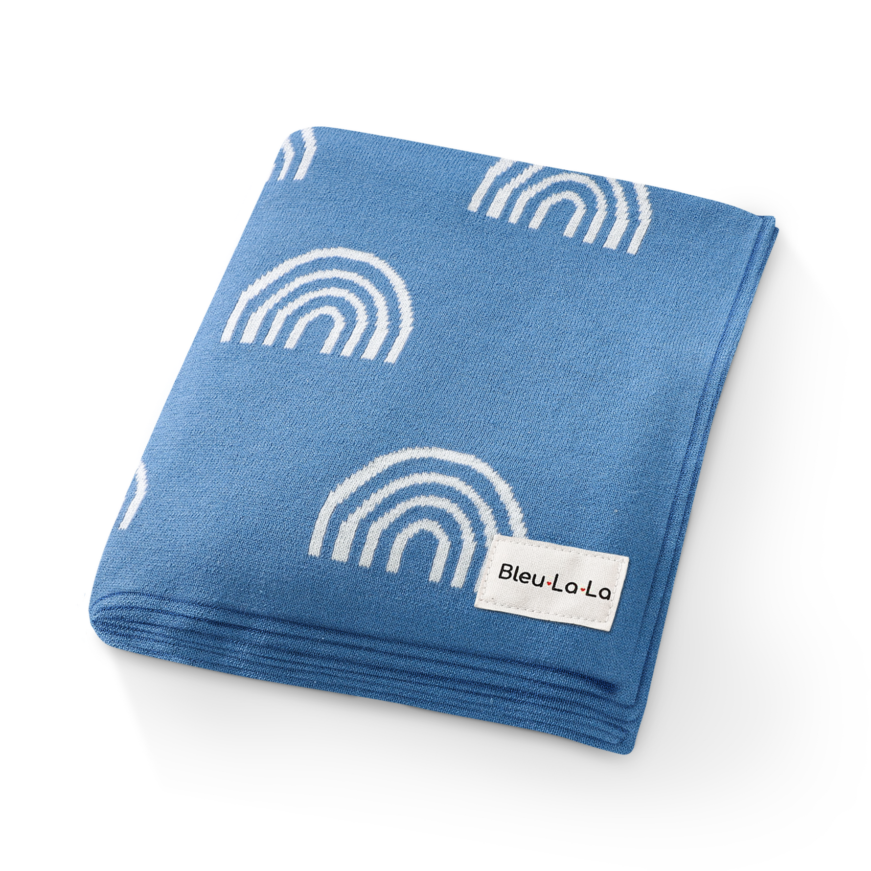 Bleu La La Whimsy Collection Luxury 100 Percent Cotton Knit Swaddle Baby Blanket - Baby & Toddler > Swaddling & Receiving Blankets Baby Blanket
