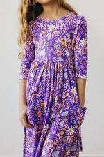 Mila & Rose ® No Bad Days 3/4 Sleeve Pocket Twirl Dress - 