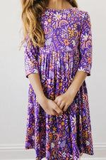 Mila & Rose ® No Bad Days 3/4 Sleeve Pocket Twirl Dress - 