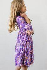 Mila & Rose ® No Bad Days 3/4 Sleeve Pocket Twirl Dress - 