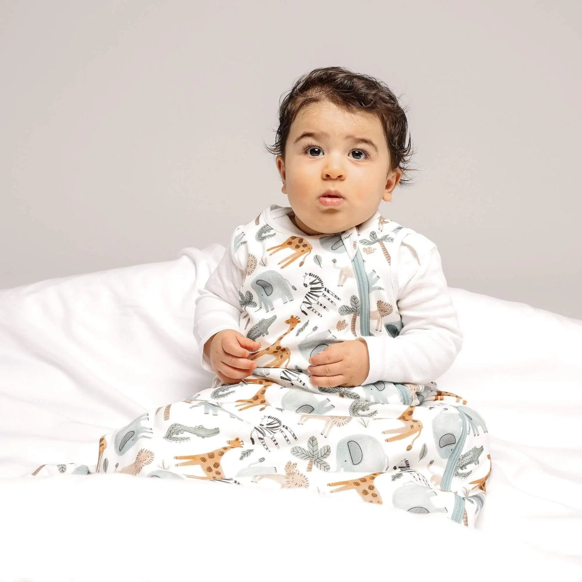 Norani Baby Norani Baby One And Done Sleep Sack Safari Animals All Season - 