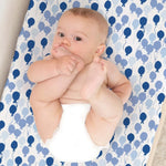 Norani Baby Norani Baby Organic Changing Pad Cover Blue Balloons - 