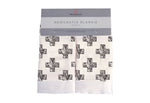 Newcastle Classics Nordic Stamp Bamboo Muslin Security Blankie Two Pack for Newborns - Baby & Toddler > Swaddling & Receiving Blankets > Receiving Blankets Bamboo Security Blanket