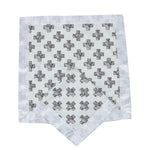 Newcastle Classics Nordic Stamp Bamboo Muslin Security Blankie Two Pack for Newborns - 