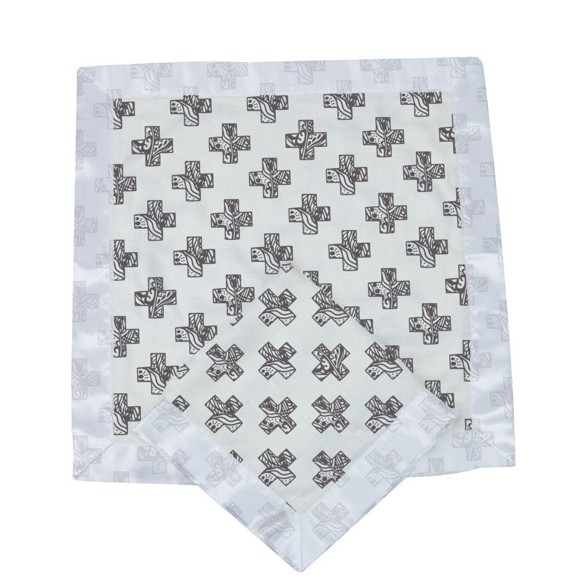 Newcastle Classics Nordic Stamp Bamboo Muslin Security Blankie Two Pack for Newborns - 