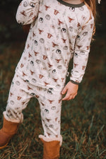 Little Joy Co. North Pole Pals 2pc Bamboo Pajamas Set For Kids Cozy - Everetts Place Boutique - 