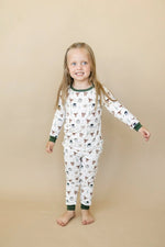 North Pole Pals 2pc Bamboo Pajamas Set For Kids Cozy - Everetts Place Boutique - 