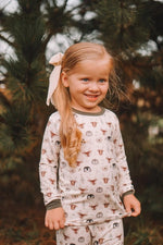 Little Joy Co. North Pole Pals 2pc Bamboo Pajamas Set For Kids Cozy - Everetts Place Boutique - 