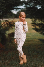 Little Joy Co. North Pole Pals 2pc Bamboo Pajamas Set For Kids Cozy - Everetts Place Boutique - 