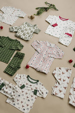 Little Joy Co. North Pole Pals 2pc Bamboo Pajamas Set For Kids Cozy - Everetts Place Boutique - 