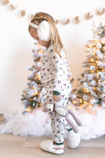 Little Joy Co. North Pole Pals 2pc Bamboo Pajamas Set For Kids Cozy - Everetts Place Boutique - 