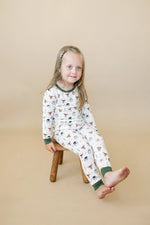 Little Joy Co. North Pole Pals 2pc Bamboo Pajamas Set For Kids Cozy - Everetts Place Boutique - 