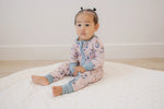 Little Joy Co. Nutcracker Print Bamboo Zippy Romper for Babies Deluxe - Everetts Place Boutique - 