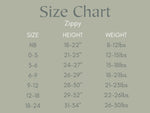 Little Joy Co. Nutcracker Print Bamboo Zippy Romper *Newborn left - 