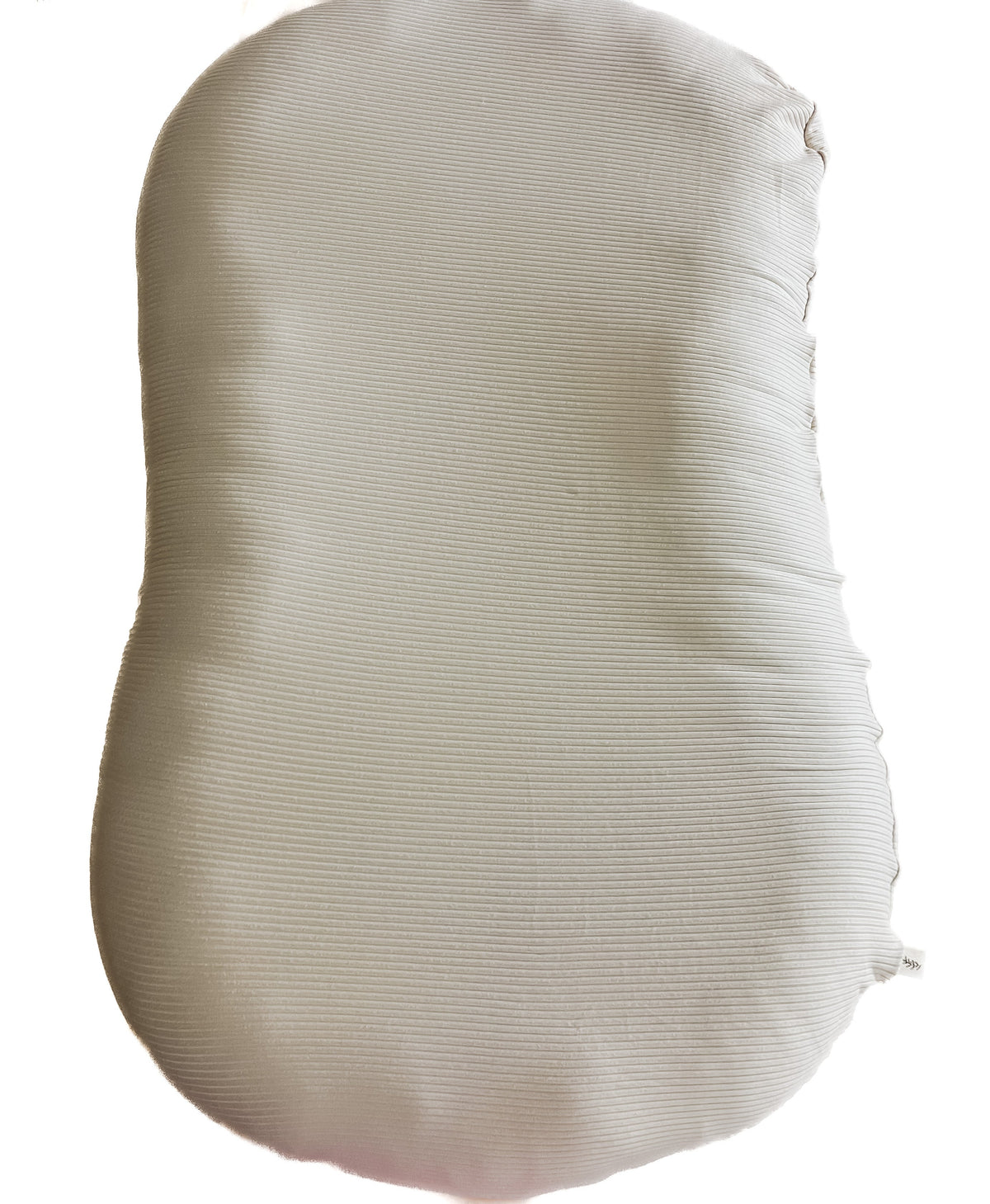 Little Mae & Co Oat Ribbed Baby Lounger CoverEveretts Place