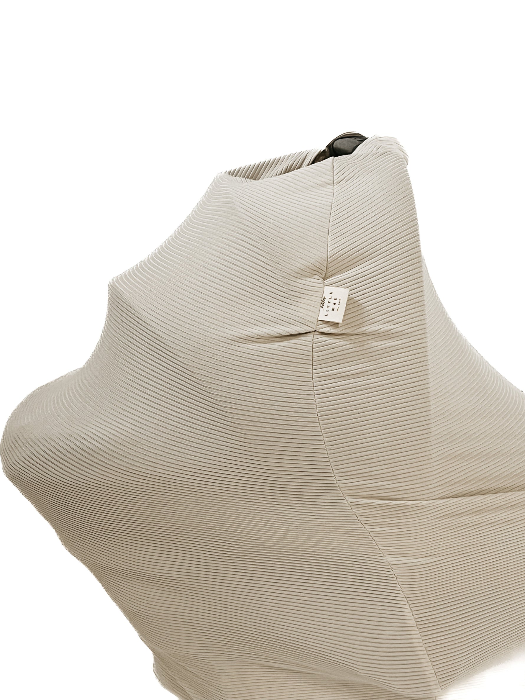 Little Mae & Co Oat Ribbed Car Seat CoverEveretts Place