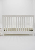 Little Mae & Co Oat Ribbed Crib SheetEveretts Place