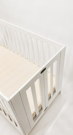 Little Mae & Co Oat Ribbed Crib SheetEveretts Place