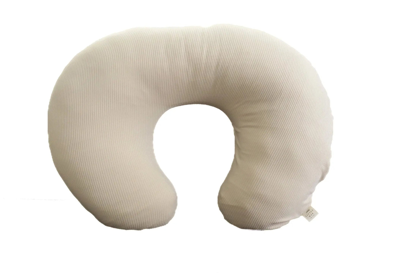 Little Mae & Co Oat Ribbed Nursing Pillow Cover - 