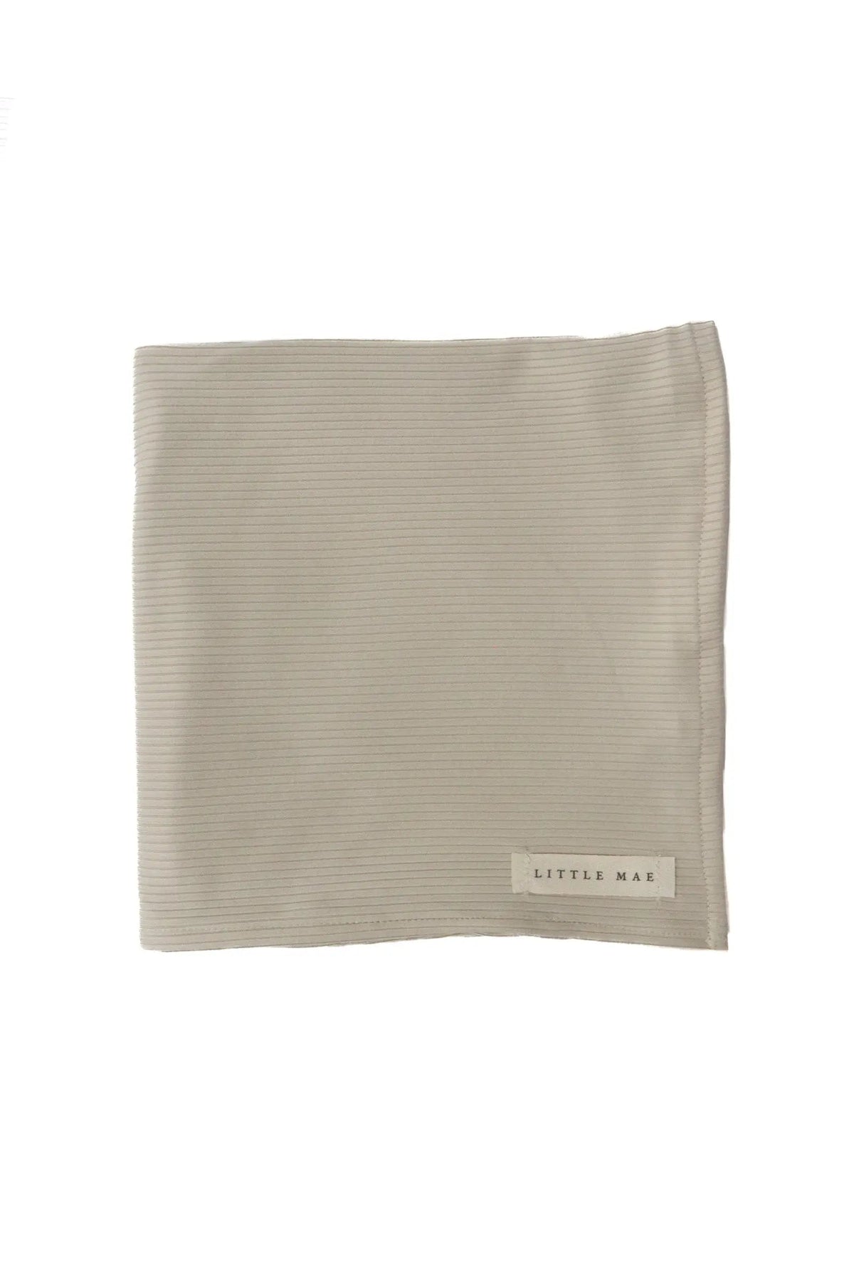 Little Mae & Co Oat Ribbed Stretch Swaddle - 