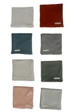 Little Mae & Co Oat Ribbed Stretch Swaddle - 