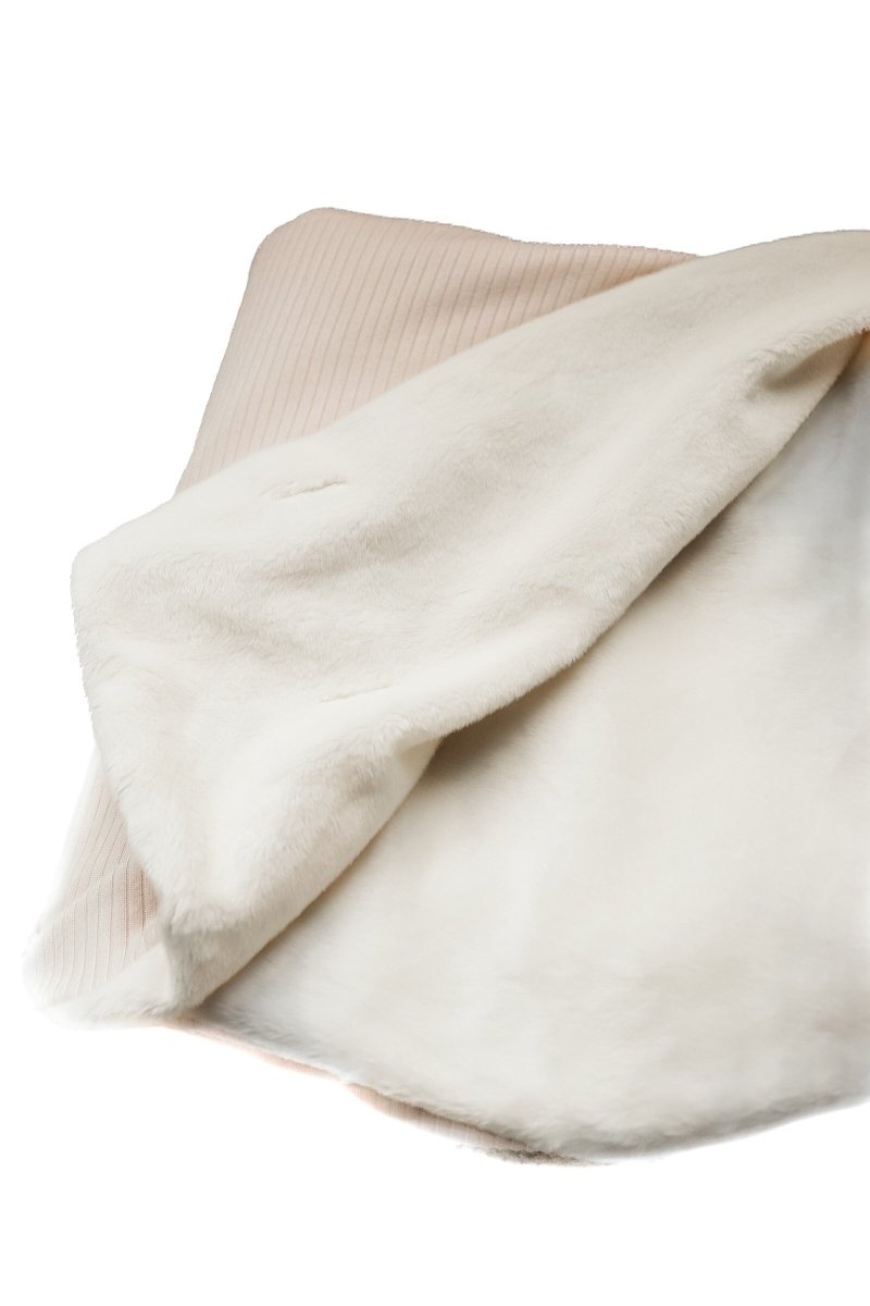 Little Mae & Co Oat Ribbed Toddler Blanket Cozy Crib and Stroller Essential - Everetts Place Boutique - 