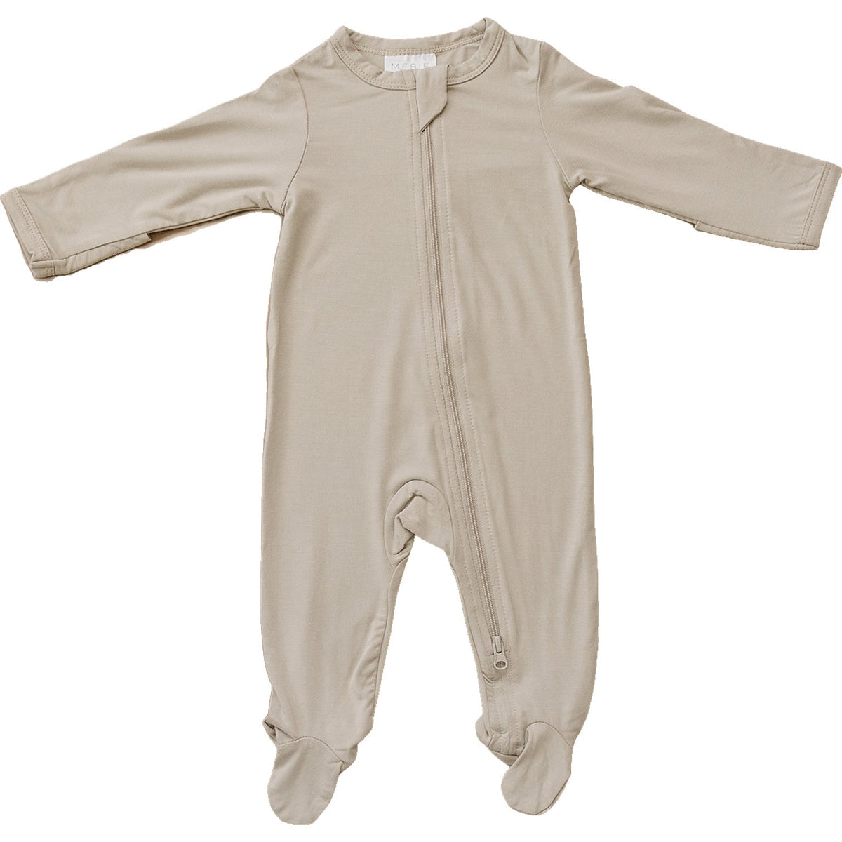 Oatmeal Bamboo Footed Zipper - Baby & Toddler Clothing, Overall, Clothing | Everetts Place