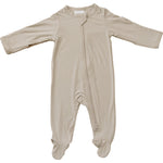 Oatmeal Bamboo Footed Zipper - Baby & Toddler Clothing, Overall, Clothing | Everetts Place