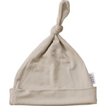 Oatmeal Bamboo Newborn Knot Hat - Knit cap, Beanie, Knot, Hat | Everetts Place