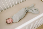 Mebie Baby Oatmeal Bamboo Stretch Crib Sheet - 