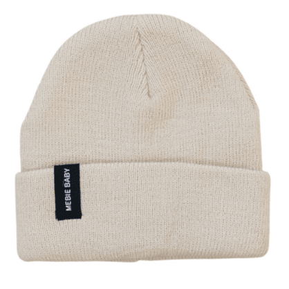 Oatmeal Mebie Baby Beanie - Knit cap, Cap, Beanie, Wool, Woolen | Everetts Place