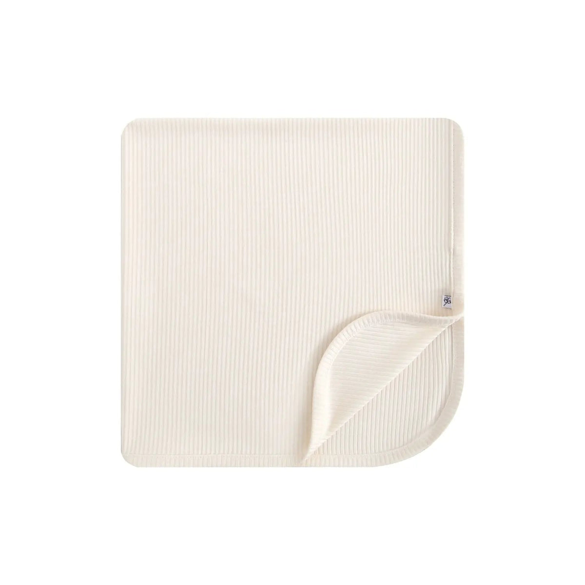 Luxie Charm Oatmeal Ribbed Swaddle Blanket - 
